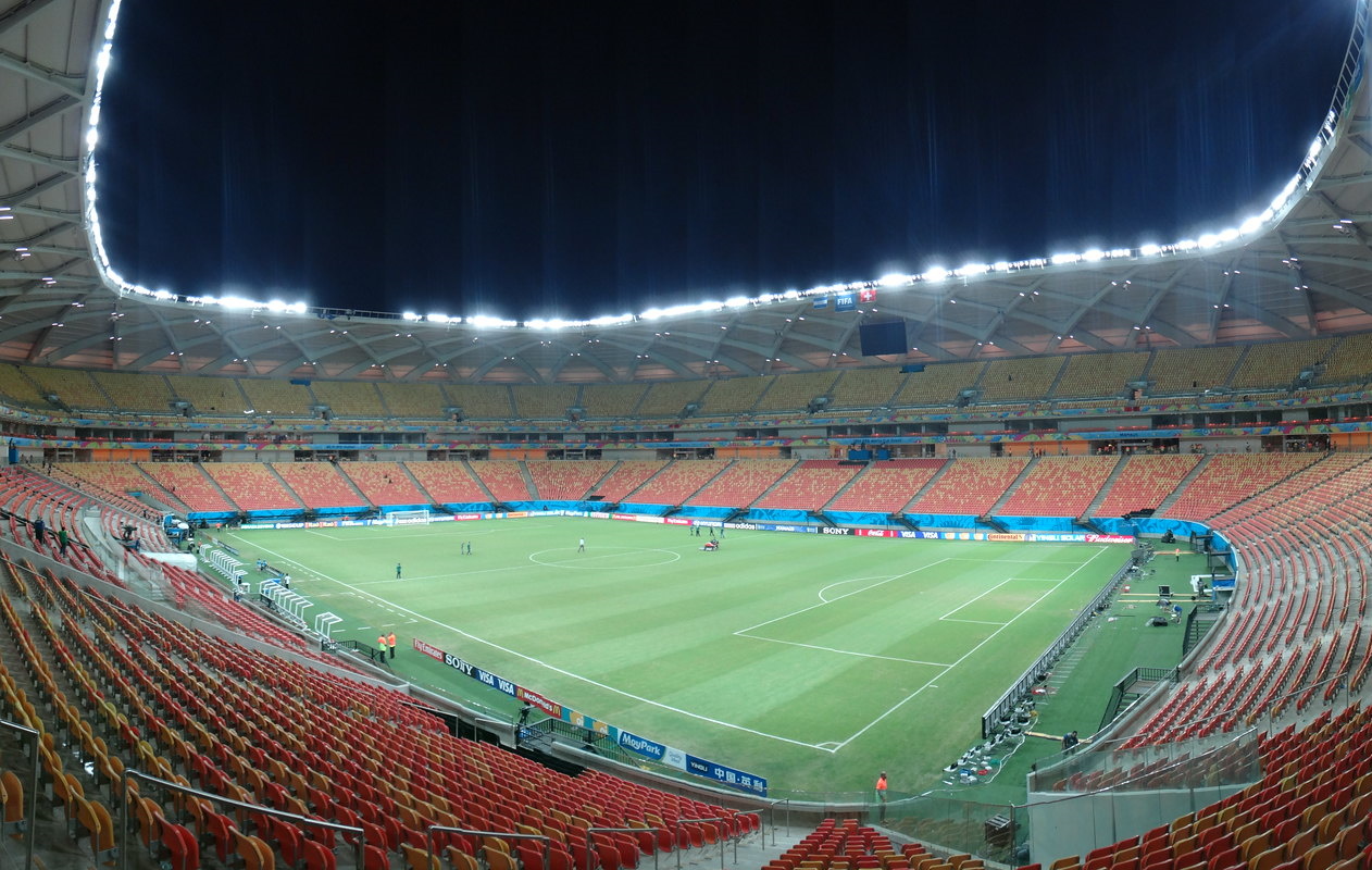 Soccer Field at Night